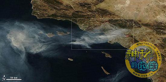 美国南加州火灾过后看起来像是遭到了核攻击 