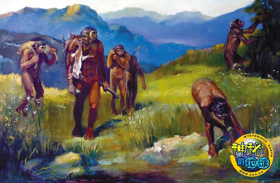 北京猿人生活复原图+顾景盛
