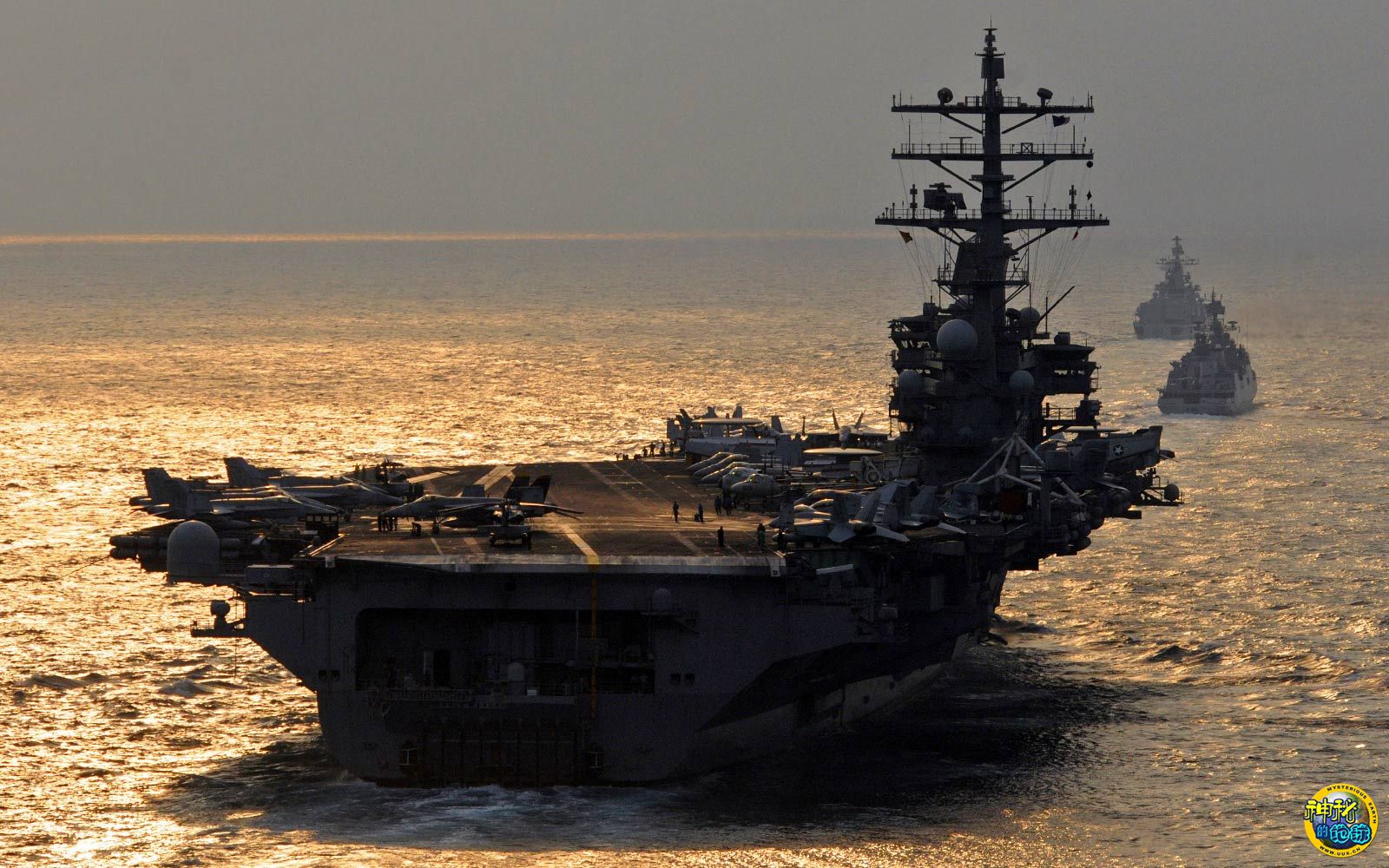 美国航空母舰战斗群