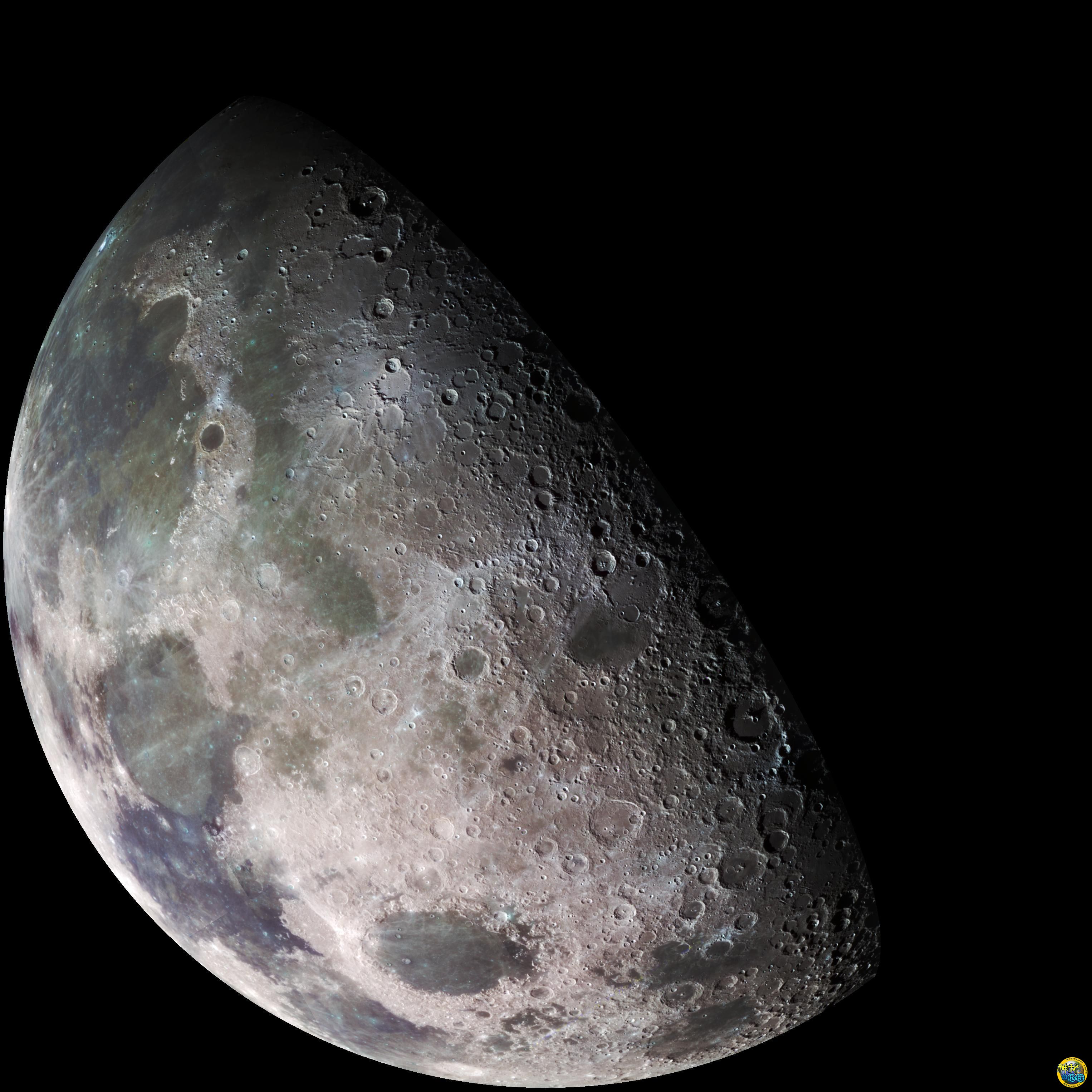 求中国绘制的高分辨率月球全景图_百度知道