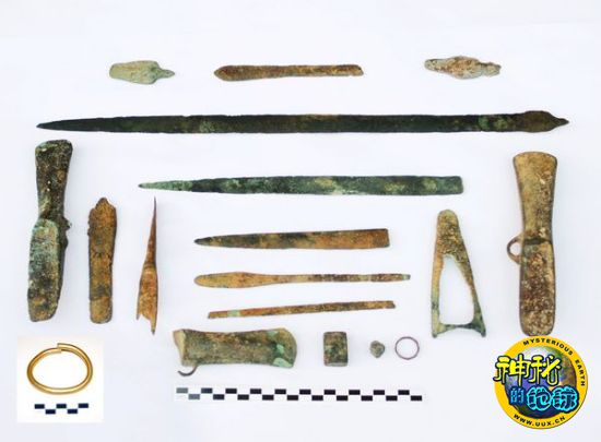 英国史前沉船地点发现铜器时代宝藏 - 神秘的地