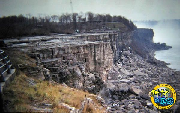 从未公开过的尼亚加拉大瀑布干涸照片 - 神秘的