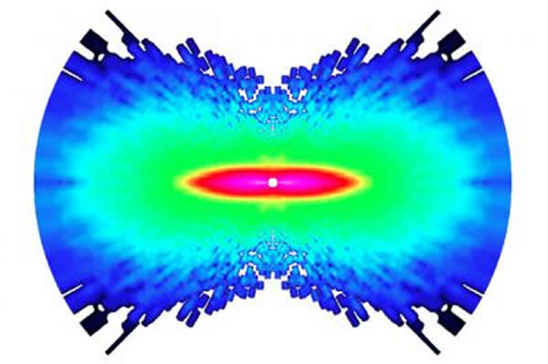 超高速摄像机首次录得两个原子在分子中运动的