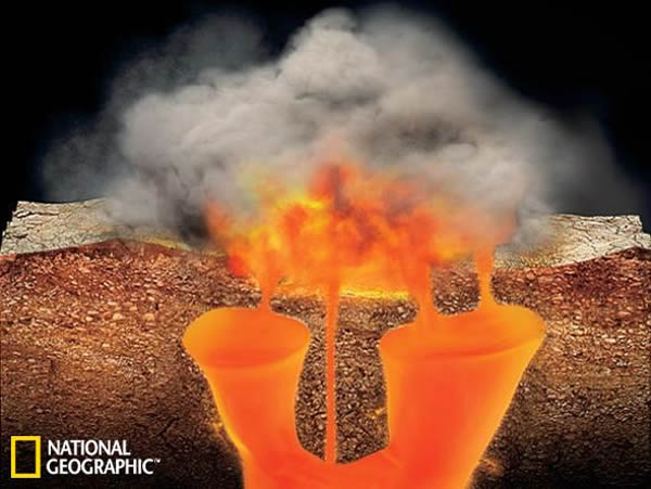 美国黄石国家公园超级火山喷发预测 - 神秘的地