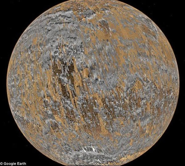 谷歌更新火星表面地图 - 神秘的地球 科学|自然