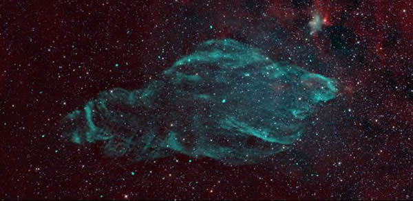 天文学家观测到一个类似海牛的超新星残余物