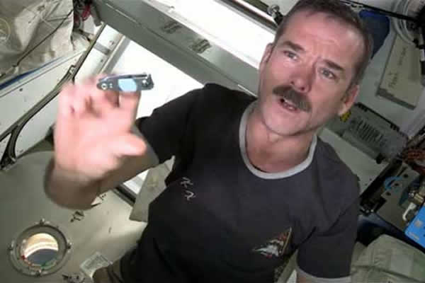 加拿大宇航局的克里斯·哈德菲尔德