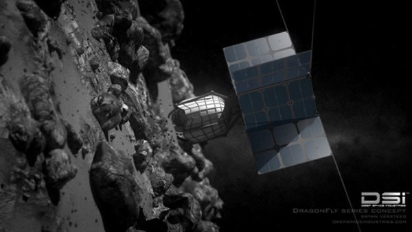 低成本的小行星采矿机器人将担负起开采资源的任务
