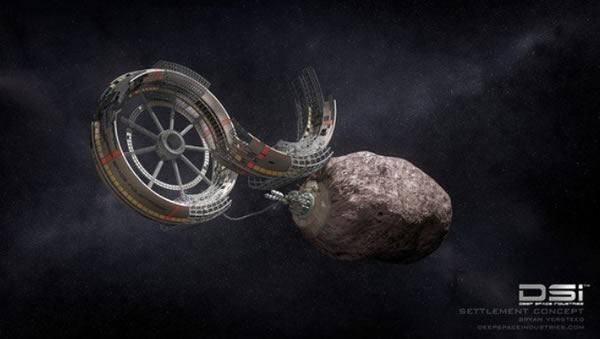 私人航天企业在小行星采矿计划上表现十分突出