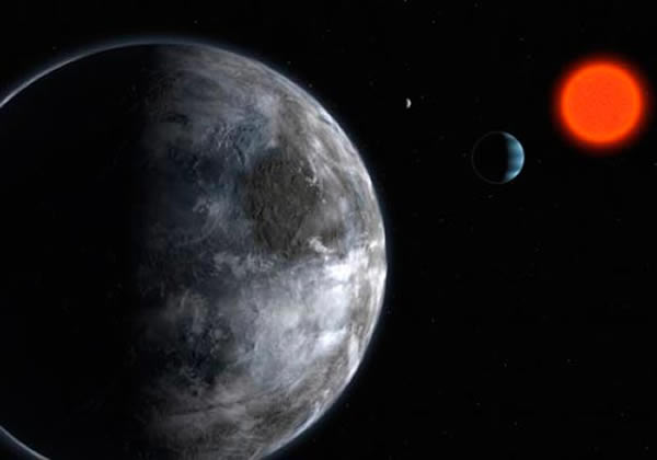 我们可以生存在类似Gliese 581的行星,它们环绕一颗红矮星运行