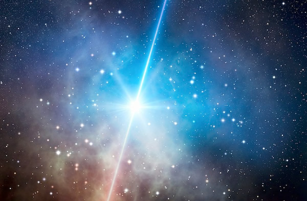 Gamma-Ray Burst Blasted 8th Century Earth
