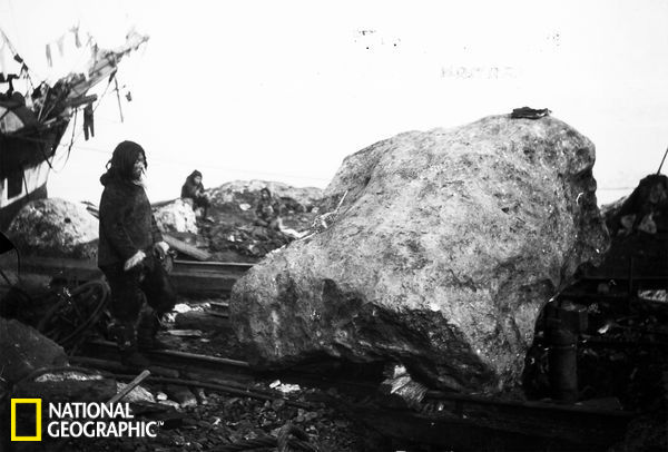 1897年格陵兰岛巨型铁陨石重34吨