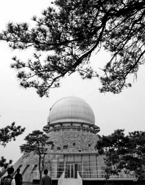紫金山天文台盱眙近地天体望远镜观测楼