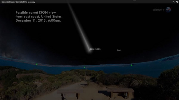 2013年11月10日的大彗星