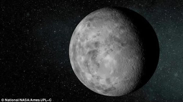 艺术家笔下的太阳系外最小的行星——“开普勒-37b”