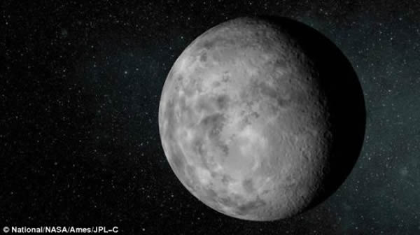 行星Kepler-37b的艺术概念图。这颗行星比我们的月球稍大一些,每13天围绕主星运行一周。它的地表温度可能超过400摄氏度。鉴于它的微小体积和炙热的地表,这