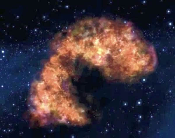 首次捕捉到银河系中大规模超新星爆发的痕迹