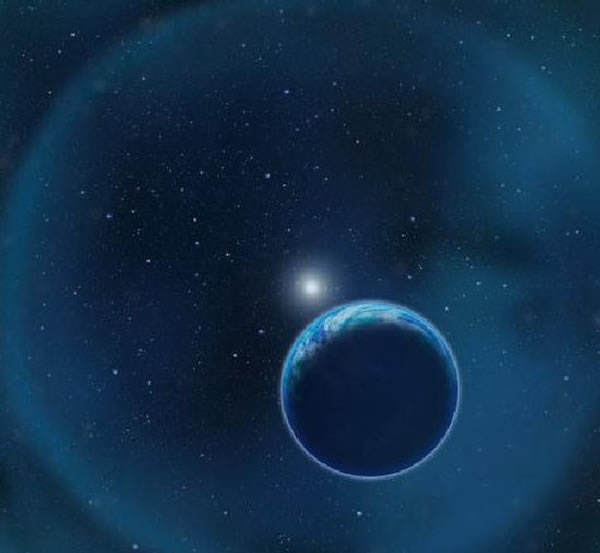 艺术家绘制白矮星周围存在行星的情景,稳定的空间环境可允许生命诞生