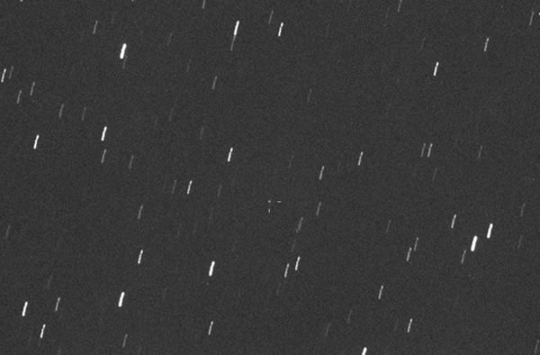 This image of the asteroid 2013 ET was obtained on March 4, 2013, by the Italy-b