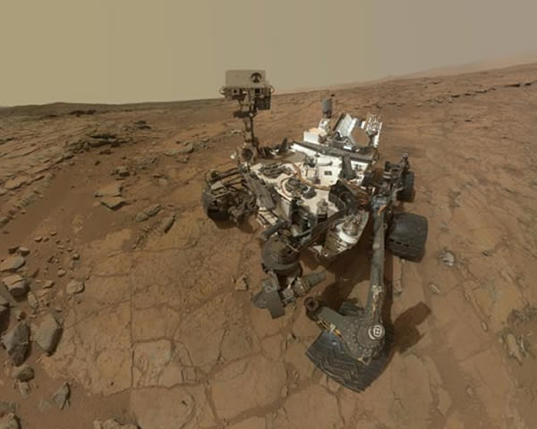 太阳风暴波及火星 好奇号再次停机待命