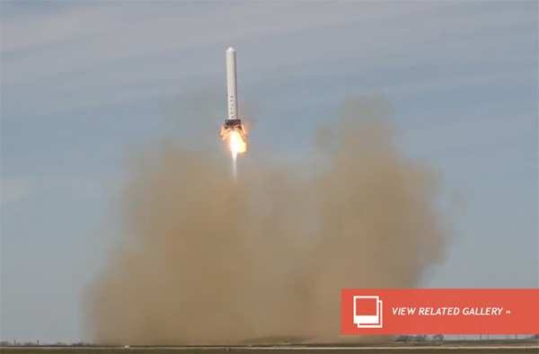 SpaceX Grasshopper Makes Record Hop