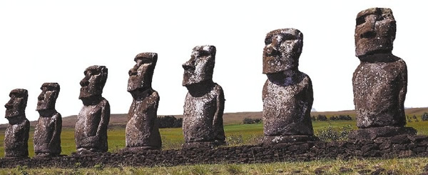 复活节岛石像