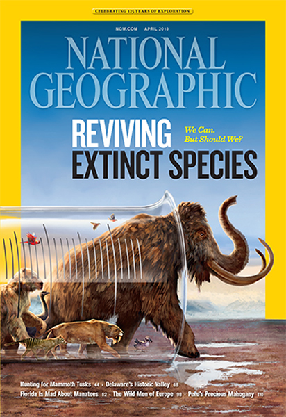 National GeographicBehind the Cover:April 2013