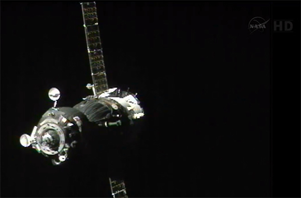 Docked! Soyuz Takes Shortcut to Space Station