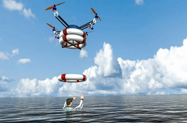 Drones Could Rescue Drowning Victims