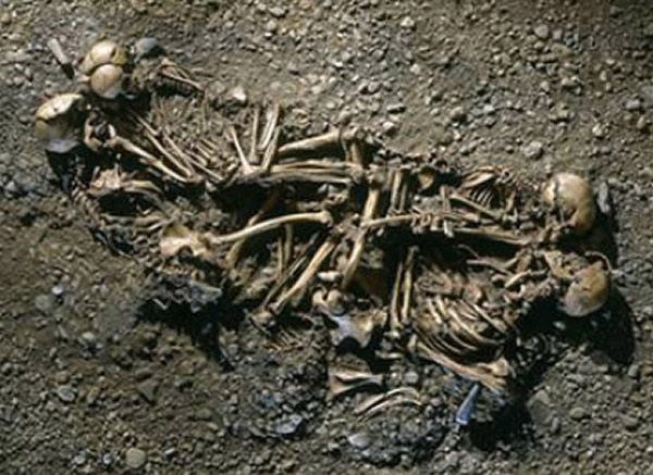 德国发现4600年前新石器时代的“核心家庭”