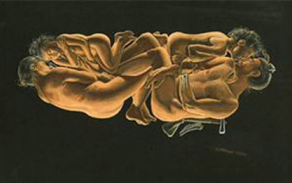 “核心家庭”埋葬模拟图