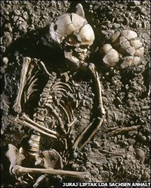 德国发现4600年前新石器时代的“核心家庭”