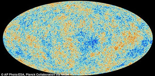 宇宙大爆炸形成的余晖,目前一位教授最新绘制宇宙诞生时产生的音频图像