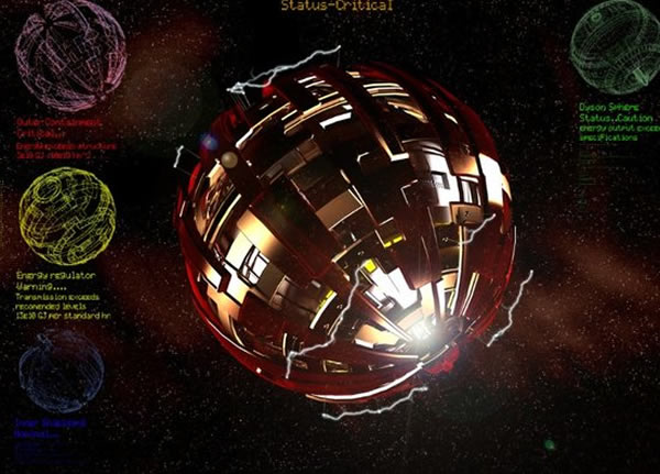 戴森球式的轨道能量站拥有多种形式,比如戴森壳、戴森环以及多戴森环等,建造戴森壳将是一项几乎不可能的任务,至少太阳系中无法满足其建造原料
