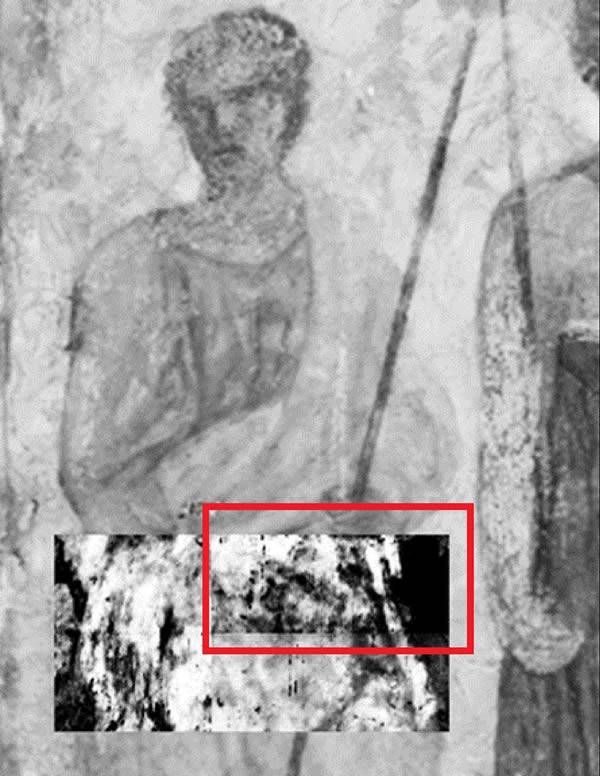 Body Scanner Tech Finds Man Hidden in Roman Art