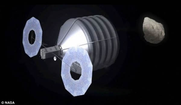 该项目涵盖在奥巴马总统提出的2014年财年美国宇航局115亿英镑(约合189亿美元)开支计划的范围内,据它设想,宇航员最早将在2021年登上这样一颗小行星