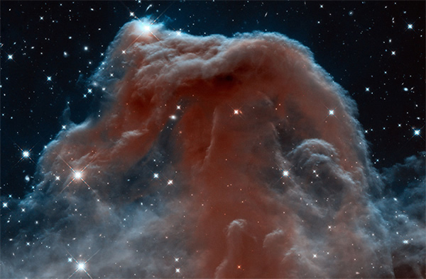 To celebrate its 23rd year in space, the Hubble Space Telescope snapped this vie