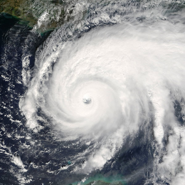 飓风可能有助缓解断层的压力从而形成地震