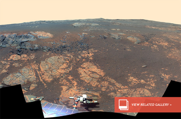 Mars Rover Opportunity Switches Itself to Safe Mode