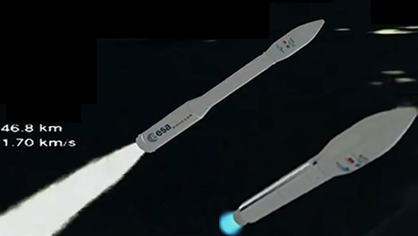 欧洲太空总署发射“织女星”火箭