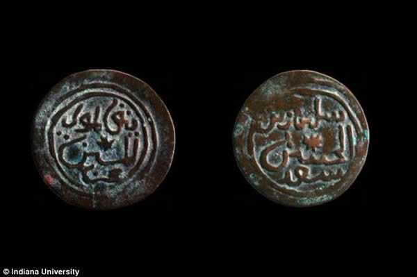 科学家近日在澳大利亚北部发现五枚铜币,其历史可追朔至公元十世纪,并起源于非洲