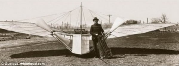 德国飞机制造业先驱古斯塔夫-韦斯科普夫于1901年成功试飞“秃鹫”飞行器,可以离开地面飞行2.5公里,如果该报道是真实的,古斯塔夫将比怀特兄研制飞机的时间早两年