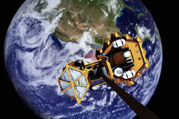 艺术家对太空电梯概念的描绘