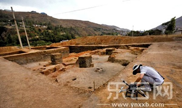 昆明市东川发现战国之前的聚落遗址