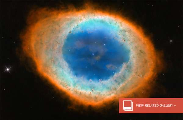New Hubble image of the Ring Nebula (Messier 57). Credit: NASA, ESA, and C. Robe