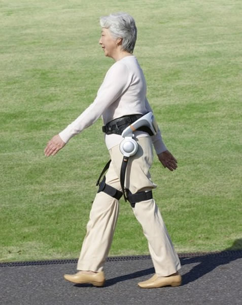 这种行走助力装置能够帮助使用者提高行走速度