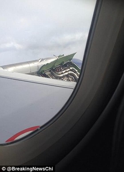 一架英国航空客机起飞后引擎意外冒烟起火