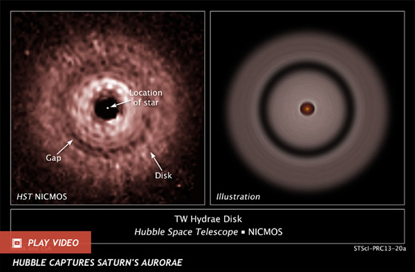 Hubble Discovers Far-Out Baby Planet