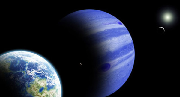 太阳系之外的冰冷卫星也可能存在着生命体