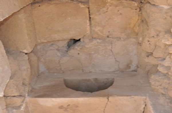 Waste from this ancient toilet in Paphos contains traces of common parasites.